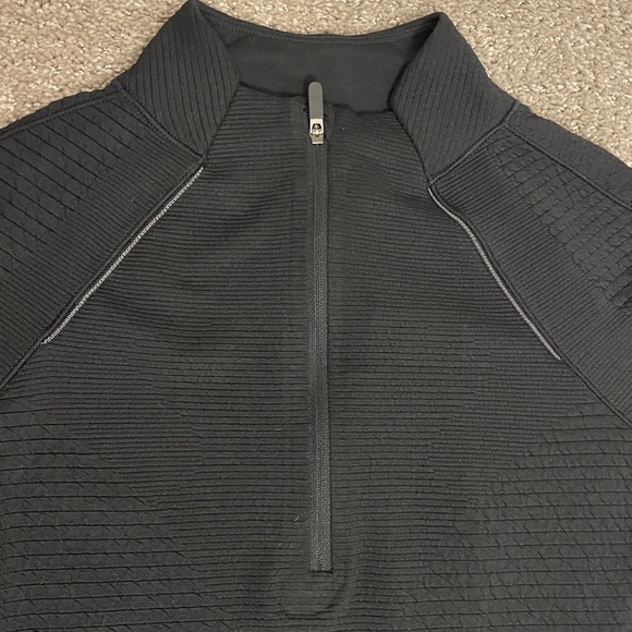 Lululemon Cold-weather Textured Running Top Size 4 - Picture 2 of 10